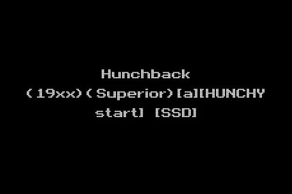 Hunchback (19xx)(Superior)[a][HUNCHY start] [SSD]