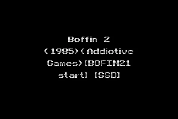 Boffin 2 (1985)(Addictive Games)[BOFIN21 start] [SSD]
