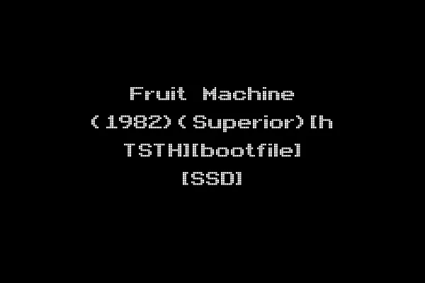 Fruit Machine (1982)(Superior)[h TSTH][bootfile] [SSD]