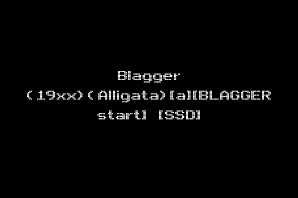 Blagger (19xx)(Alligata)[a][BLAGGER start] [SSD]