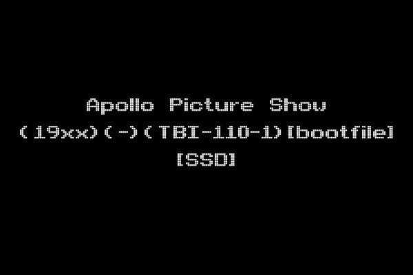 Apollo Picture Show (19xx)(-)(TBI-110-1)[bootfile] [SSD]