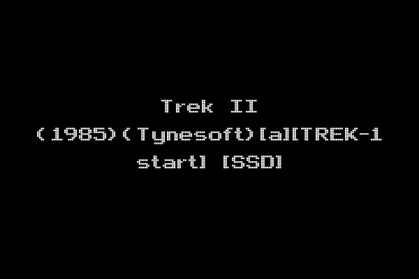 Trek II (1985)(Tynesoft)[a][TREK-1 start] [SSD]