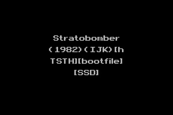 Stratobomber (1982)(IJK)[h TSTH][bootfile] [SSD]