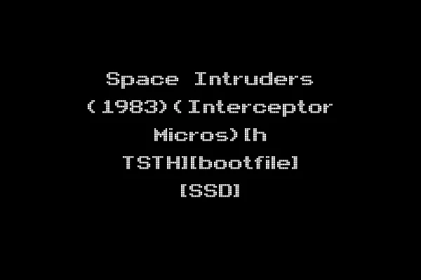 Space Intruders (1983)(Interceptor Micros)[h TSTH][bootfile] [SSD]