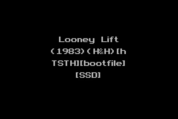 Looney Lift (1983)(H&H)[h TSTH][bootfile] [SSD]