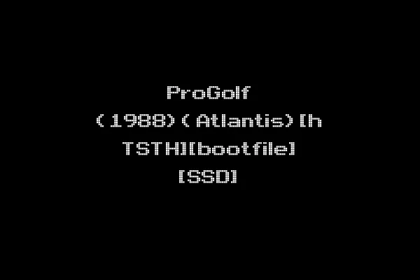 ProGolf (1988)(Atlantis)[h TSTH][bootfile] [SSD]