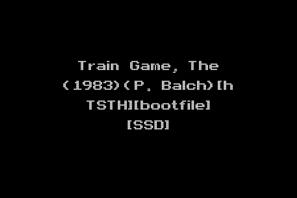 Train Game, The (1983)(P. Balch)[h TSTH][bootfile] [SSD]