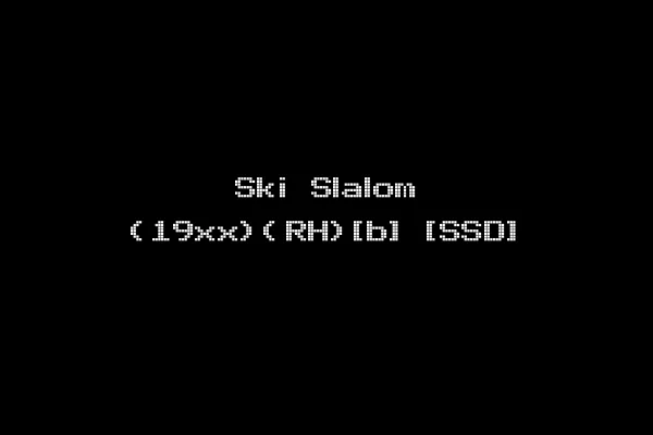 Ski Slalom (19xx)(RH)[b] [SSD]