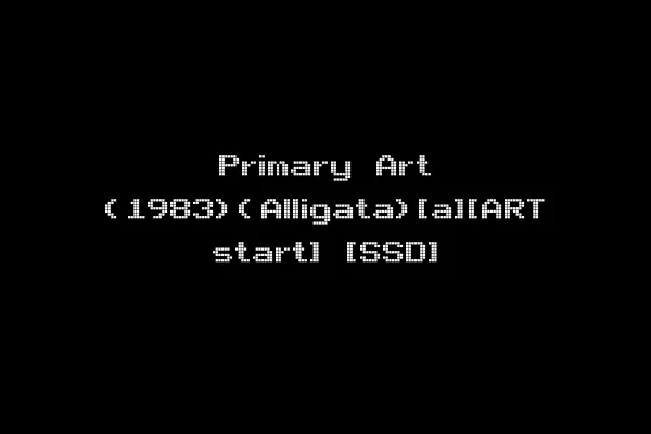 Primary Art (1983)(Alligata)[a][ART start] [SSD]