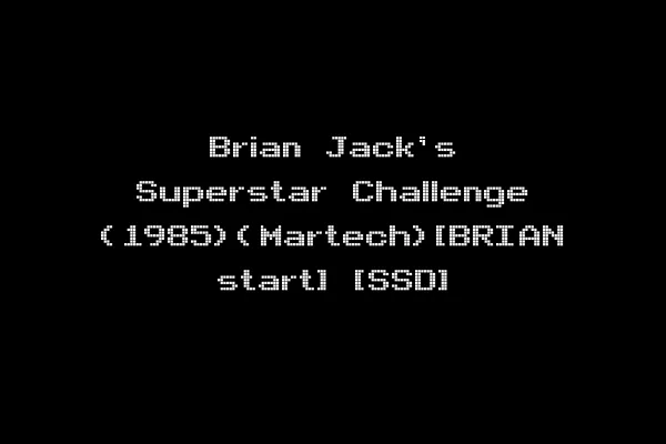 Brian Jack's Superstar Challenge (1985)(Martech)[BRIAN start] [SSD]