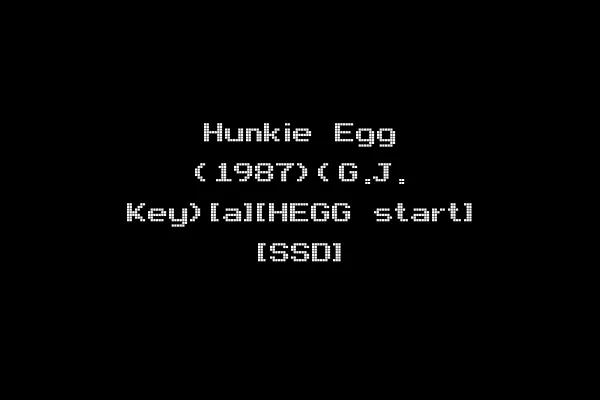 Hunkie Egg (1987)(G.J. Key)[a][HEGG start] [SSD]