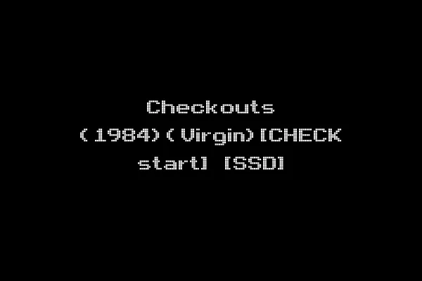 Checkouts (1984)(Virgin)[CHECK start] [SSD]