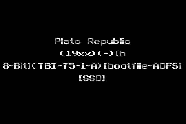 Plato Republic (19xx)(-)[h 8-Bit](TBI-75-1-A)[bootfile-ADFS] [SSD]