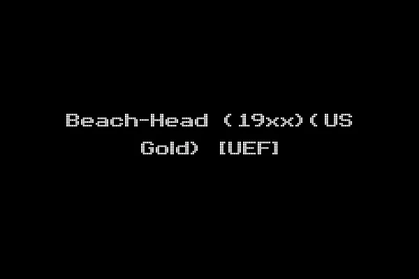 Beach-Head (19xx)(US Gold) [UEF]