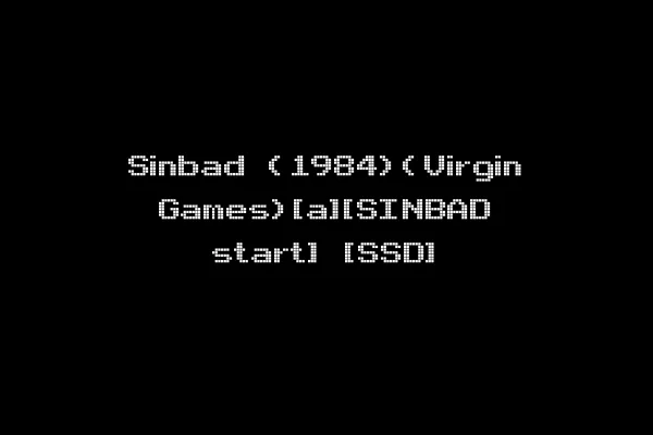 Sinbad (1984)(Virgin Games)[a][SINBAD start] [SSD]