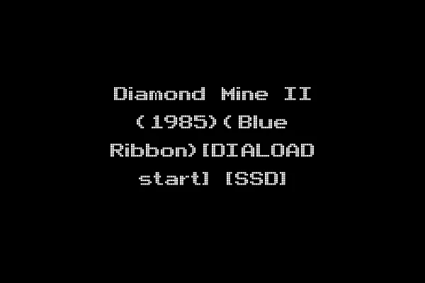 Diamond Mine II (1985)(Blue Ribbon)[DIALOAD start] [SSD]