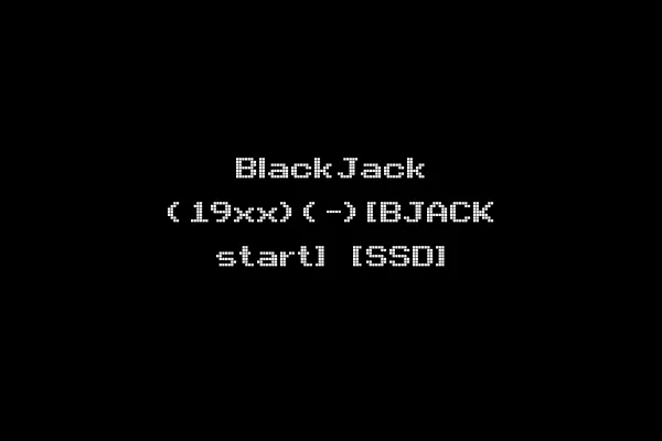 BlackJack (19xx)(-)[BJACK start] [SSD]