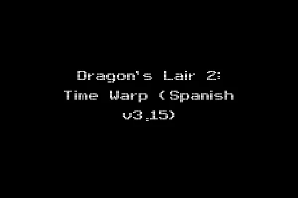 Dragon's Lair 2: Time Warp (Spanish v3.15)