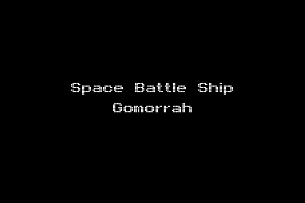 Space Battle Ship Gomorrah