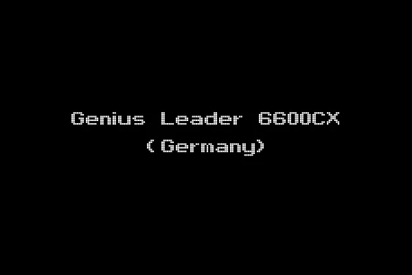 Genius Leader 6600CX (Germany)