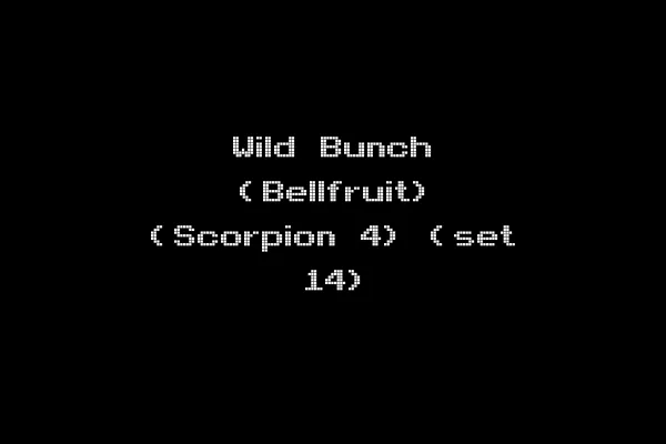 Wild Bunch (Bellfruit) (Scorpion 4) (set 14)