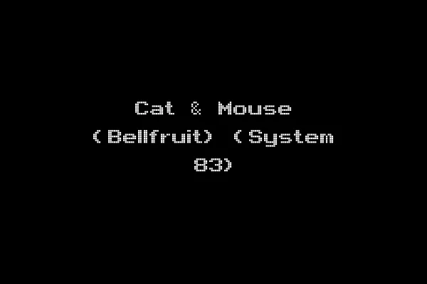 Cat & Mouse (Bellfruit) (System 83)