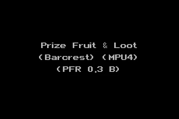 Prize Fruit & Loot (Barcrest) (MPU4) (PFR 0.3 B)