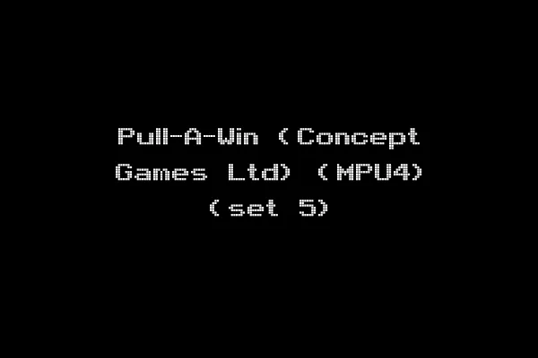 Pull-A-Win (Concept Games Ltd) (MPU4) (set 5)