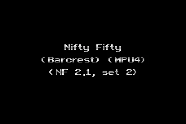 Nifty Fifty (Barcrest) (MPU4) (NF 2.1, set 2)