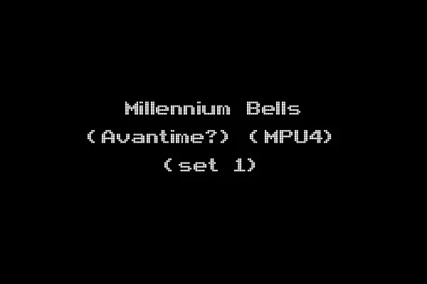 Millennium Bells (Avantime?) (MPU4) (set 1)