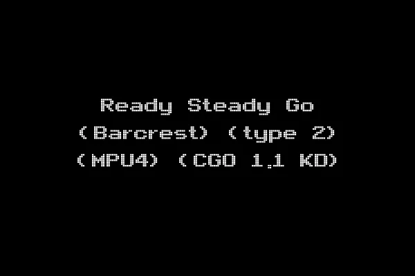 Ready Steady Go (Barcrest) (type 2) (MPU4) (CGO 1.1 KD)