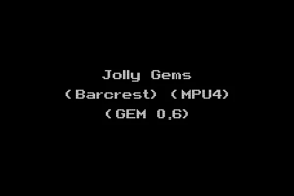 Jolly Gems (Barcrest) (MPU4) (GEM 0.6)