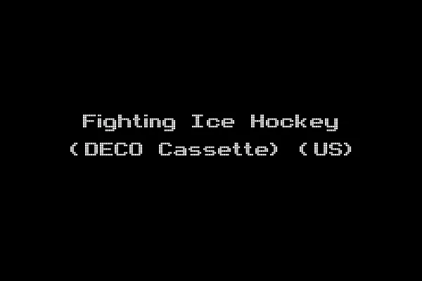 Fighting Ice Hockey (DECO Cassette) (US)