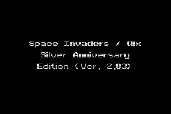 Space Invaders / Qix Silver Anniversary Edition (Ver. 2.03)