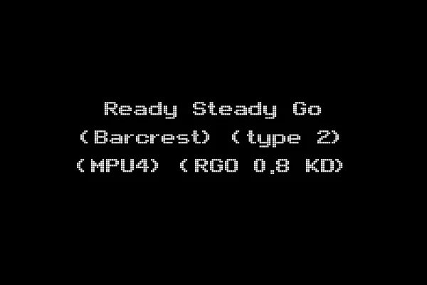 Ready Steady Go (Barcrest) (type 2) (MPU4) (RGO 0.8 KD)
