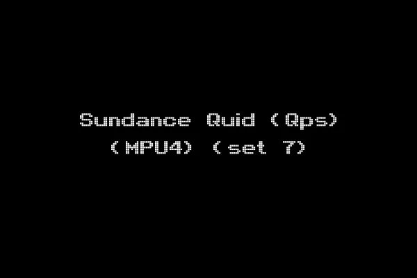 Sundance Quid (Qps) (MPU4) (set 7)
