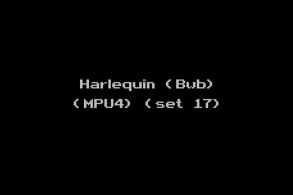 Harlequin (Bwb) (MPU4) (set 17)