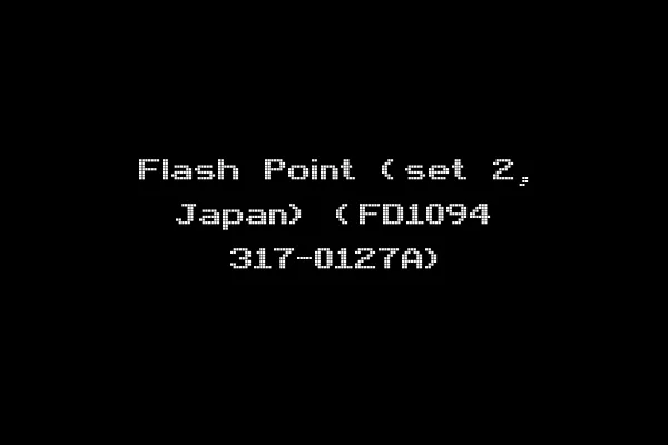 Flash Point (set 2, Japan) (FD1094 317-0127A)