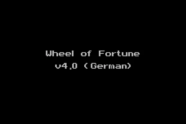 Wheel of Fortune v4.0 (German)