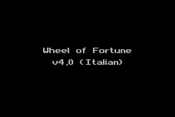 Wheel of Fortune v4.0 (Italian)