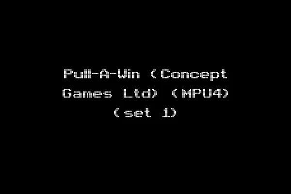 Pull-A-Win (Concept Games Ltd) (MPU4) (set 1)