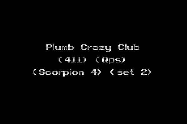 Plumb Crazy Club (411) (Qps) (Scorpion 4) (set 2)