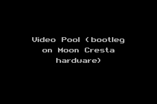 Video Pool (bootleg on Moon Cresta hardware)