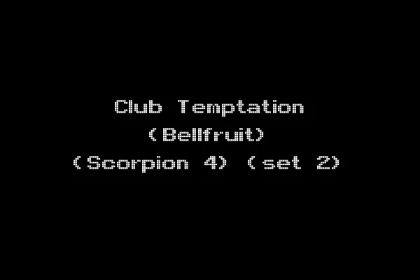 Club Temptation (Bellfruit) (Scorpion 4) (set 2)