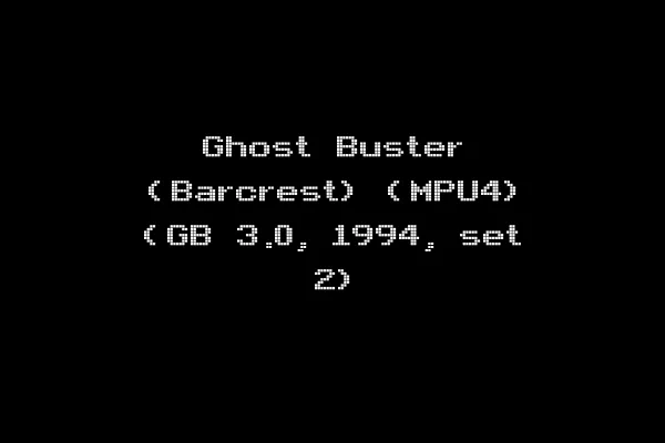 Ghost Buster (Barcrest) (MPU4) (GB 3.0, 1994, set 2)