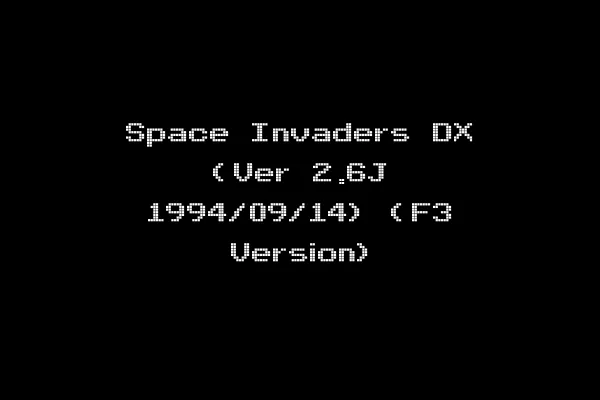 Space Invaders DX (Ver 2.6J 1994/09/14) (F3 Version)