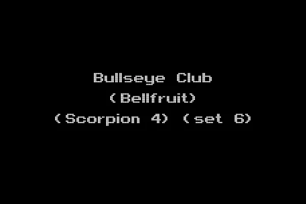 Bullseye Club (Bellfruit) (Scorpion 4) (set 6)