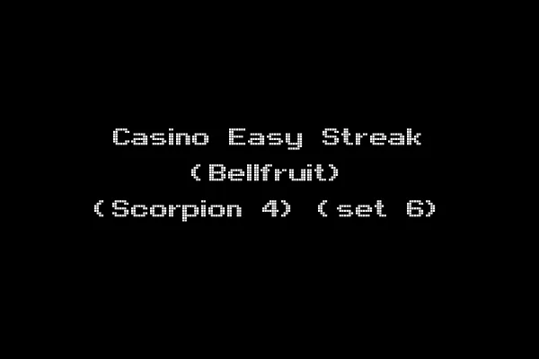 Casino Easy Streak (Bellfruit) (Scorpion 4) (set 6)