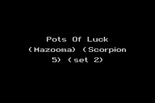 Pots Of Luck (Mazooma) (Scorpion 5) (set 2)