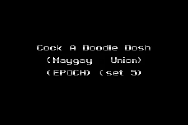 Cock A Doodle Dosh (Maygay - Union) (EPOCH) (set 5)
